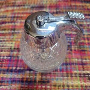 Glass Honey Or Syrup Dispenser